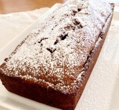 Banana, Peanut Butter and Chocolate Tea Cake