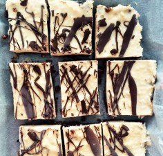 Chocolate & Baobab Cream Slice