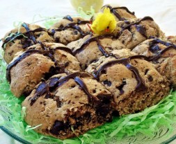 Chocolate Hot Cross Buns