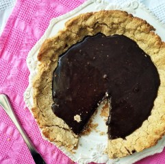Peanut Butter and Chocolate Fudge Pie